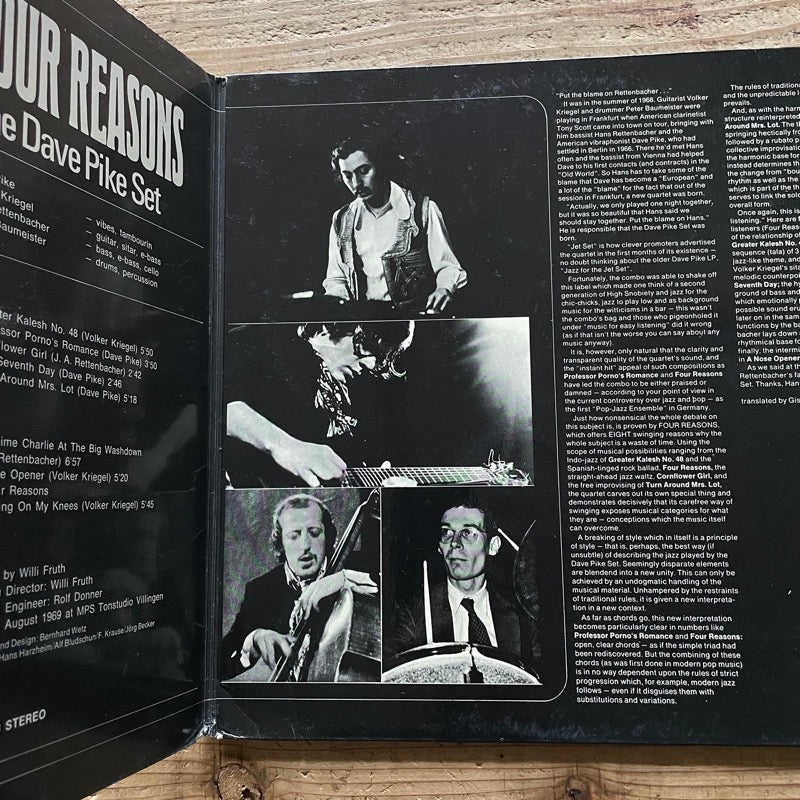 DAVE PIKE SET / FOUR REASONS - German MPS Original