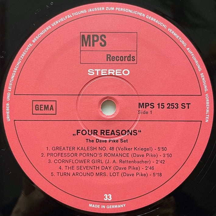 DAVE PIKE SET / FOUR REASONS - German MPS Original