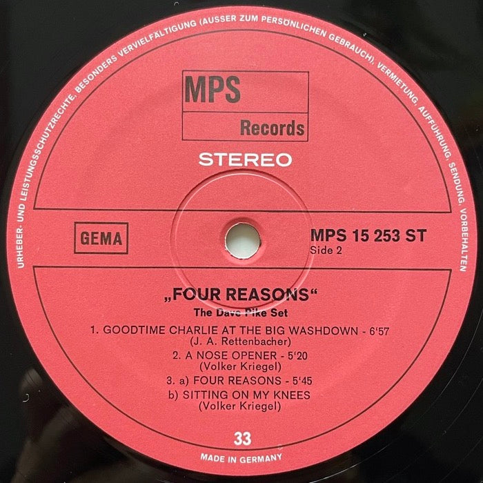 DAVE PIKE SET / FOUR REASONS - German MPS Original