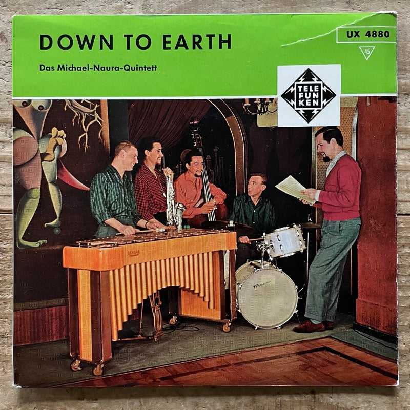 MICHAEL NAURA QUINTETT / DOWN TO EARTH (EP) - German Telefunken Original