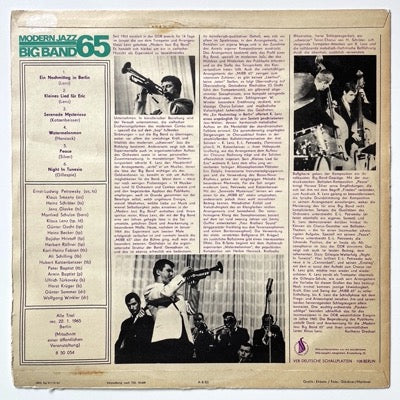 MODERN JAZZ BIG BAND 65