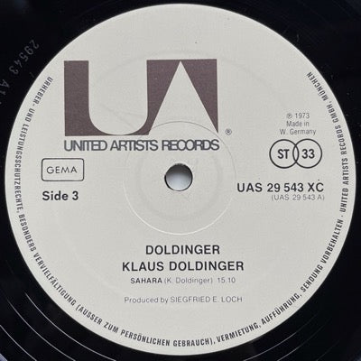 KLAUS DOLDINGER / DOLDINGER (2LP)