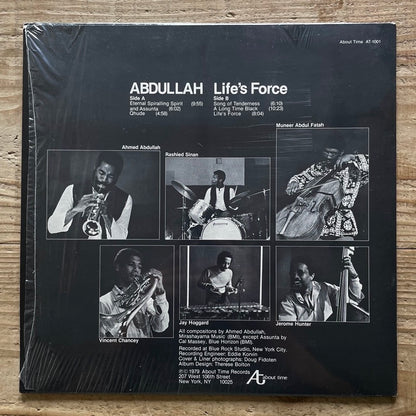 ABDULLAH / LIFE'S FORCE - US About Time Original