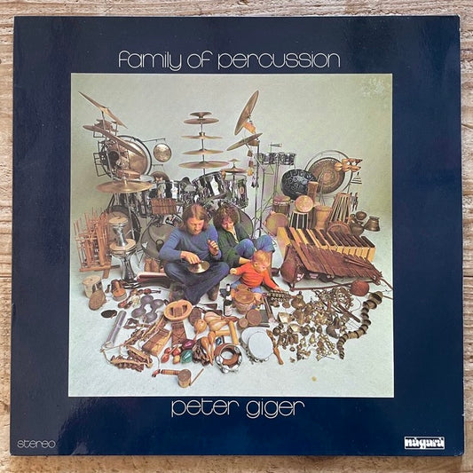 PETER GIGER / FAMILY OF PERCUSSION - German Nagara Original