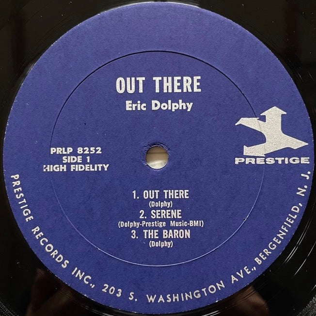 ERIC DOLPHY / OUT THERE - US Prestige RVG