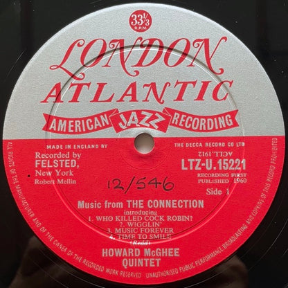 HOWARD McGHEE / MUSIC FROM THE CONNECTION - UK London Original