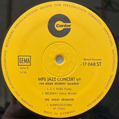 V.A.(DAVE PIKE SET, MARK MURPHY etc..) / MPS JAZZ CONCERT '69 - German Center Original