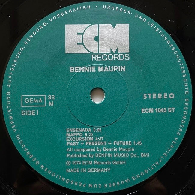 BENNIE MAUPIN / THE JEWEL IN THE LOTUS - German ECM Original