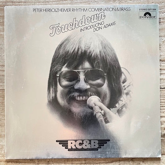 PETER HERBOLZHEIMER RHYTHM COMBINATION & BRASS / TOUCHDOWN - German Polydor Original