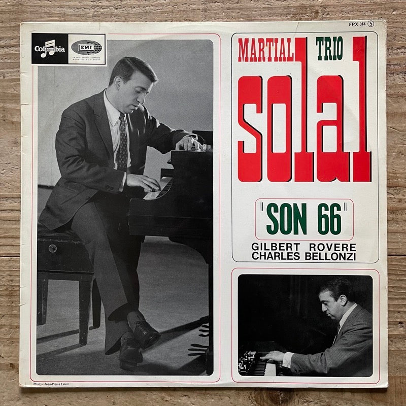MARTIAL SOLAL TRIO / SON 66 - French Columbia Original