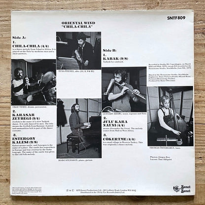 ORIENTAL WIND / CHILA-CHILA - UK Sonet Original