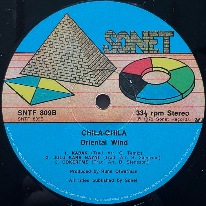 ORIENTAL WIND / CHILA-CHILA - UK Sonet Original