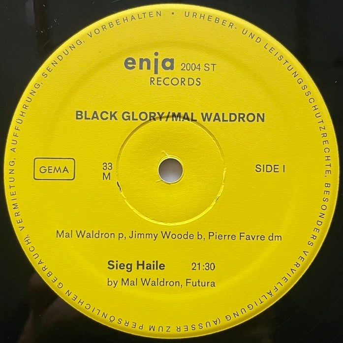MAL WALDRON / BLACK GLORY - German Enja Original