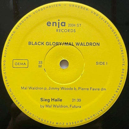 MAL WALDRON / BLACK GLORY - German Enja Original