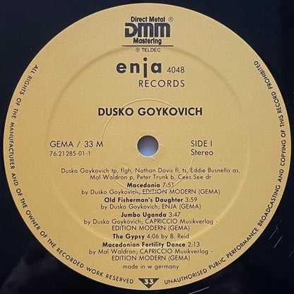 DUSKO GOYKOVICH / SWINGING MACEDONIA - German Enja