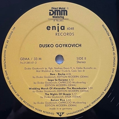 DUSKO GOYKOVICH / SWINGING MACEDONIA - German Enja