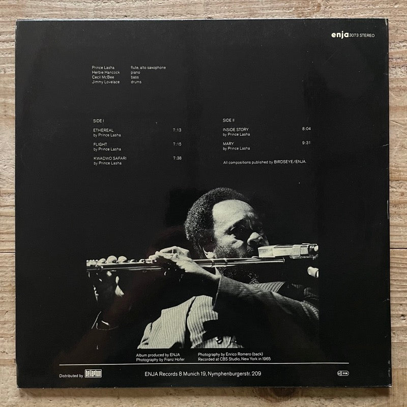 PRINCE LASHA / INSIDE STORY - German Enja Original