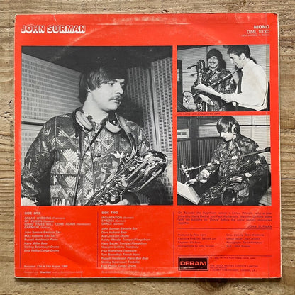JOHN SURMAN - UK Deram Mono Original