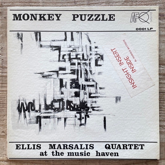 ELLIS MARSALIS QUARTET / MONKEY PUZZLE - US AFO Original