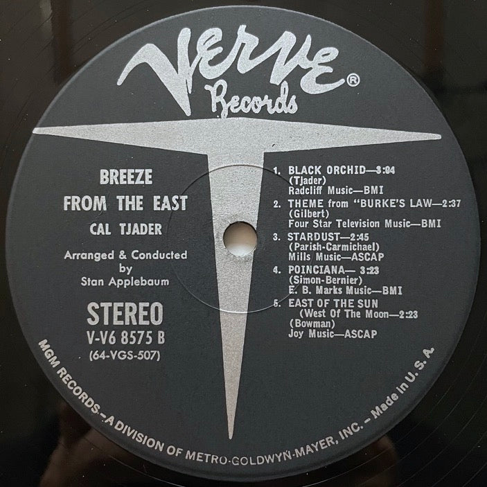 CAL TJADER / BREEZE FROM THE EAST - US Verve Original