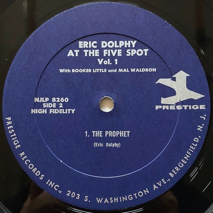 ERIC DOLPHY / AT THE FIVE SPOT VOL.1 - US Prestige RVG