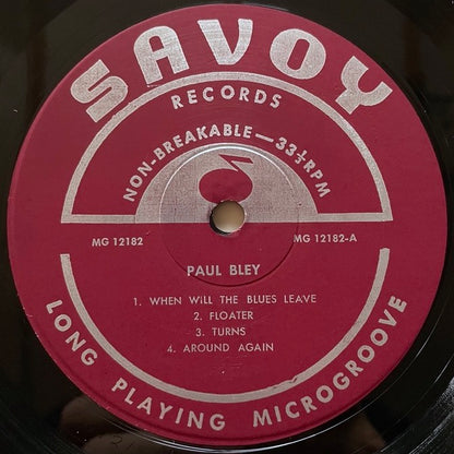 PAUL BLEY / FOOTLOOSE - US Savoy Original
