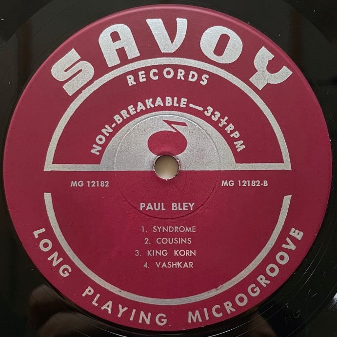 PAUL BLEY / FOOTLOOSE - US Savoy Original