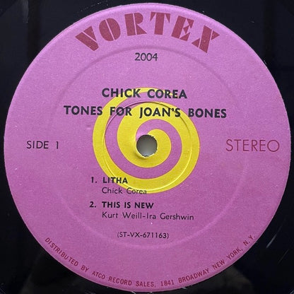 CHICK COREA / TONES FOR JOAN'S BONES - US Vortex Original