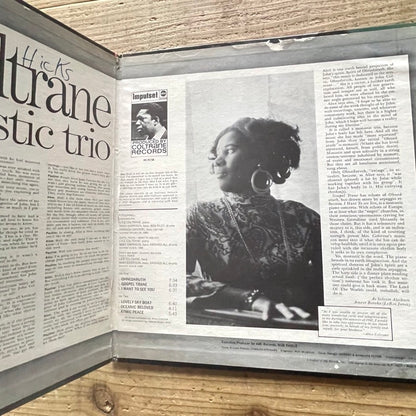 ALICE COLTRANE / A MONASTIC TRIO - US Impulse Original
