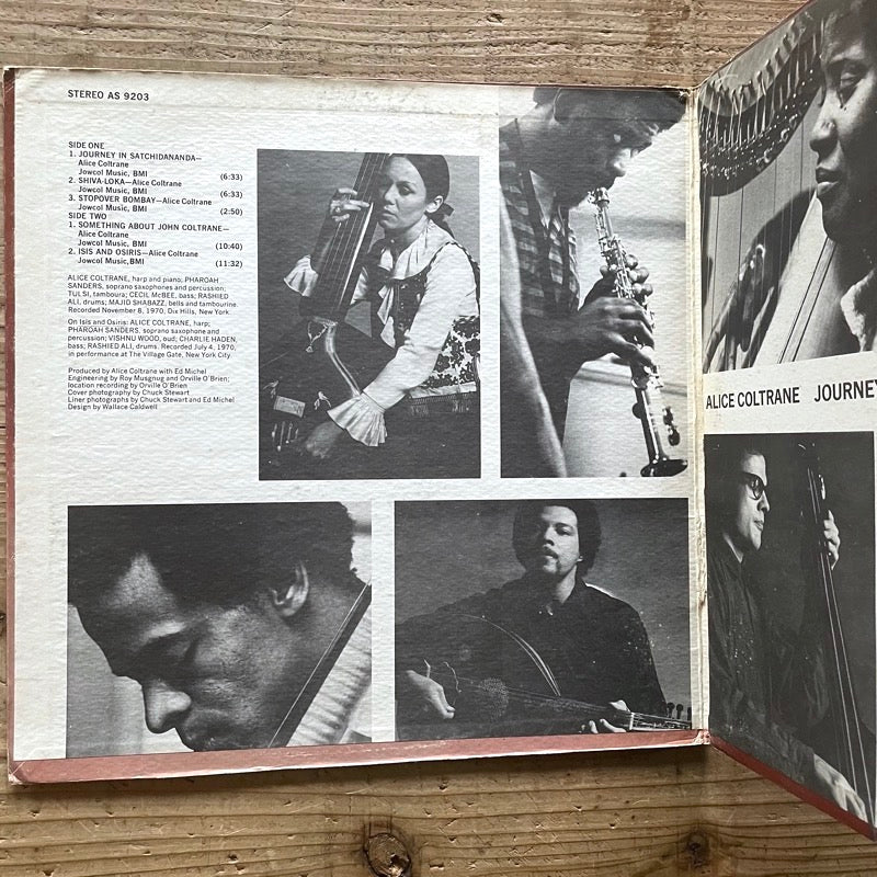ALICE COLTRANE feat. PHAROAH SANDERS / JOURNEY IN SATCHIDANANDA - US Impulse Original
