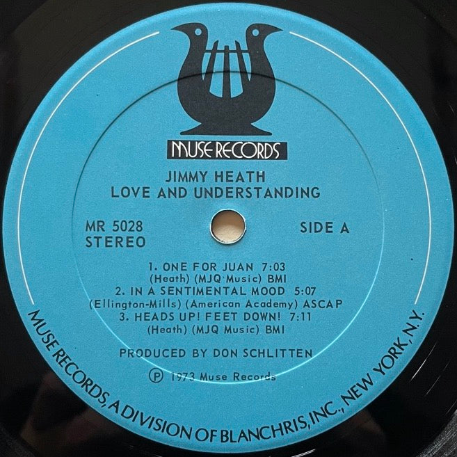 JIMMY HEATH / LOVE AND UNDERSTANDING - US Muse Original