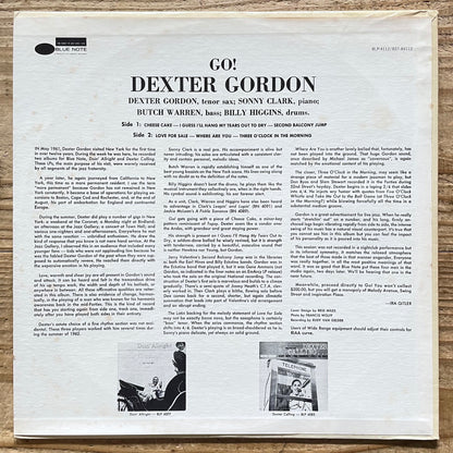 DEXTER GORDON / GO - US Blue Note ♪ VAN GELDER