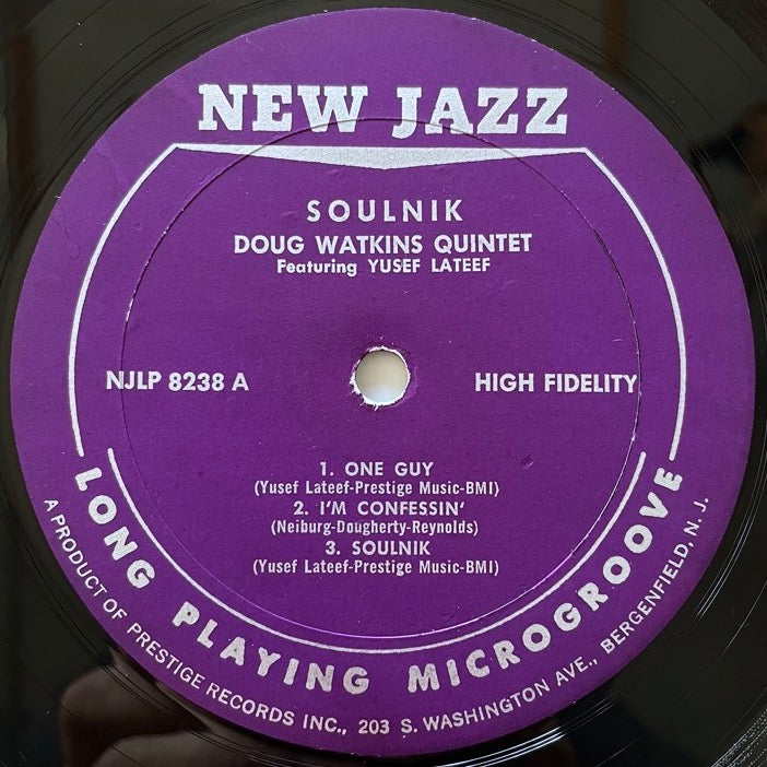 DOUG WATKINS / SOULNIK - US New Jazz/Status RVG