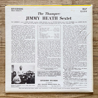 JIMMY HEATH SEXTET / THE THUMPER - US Riverside Original
