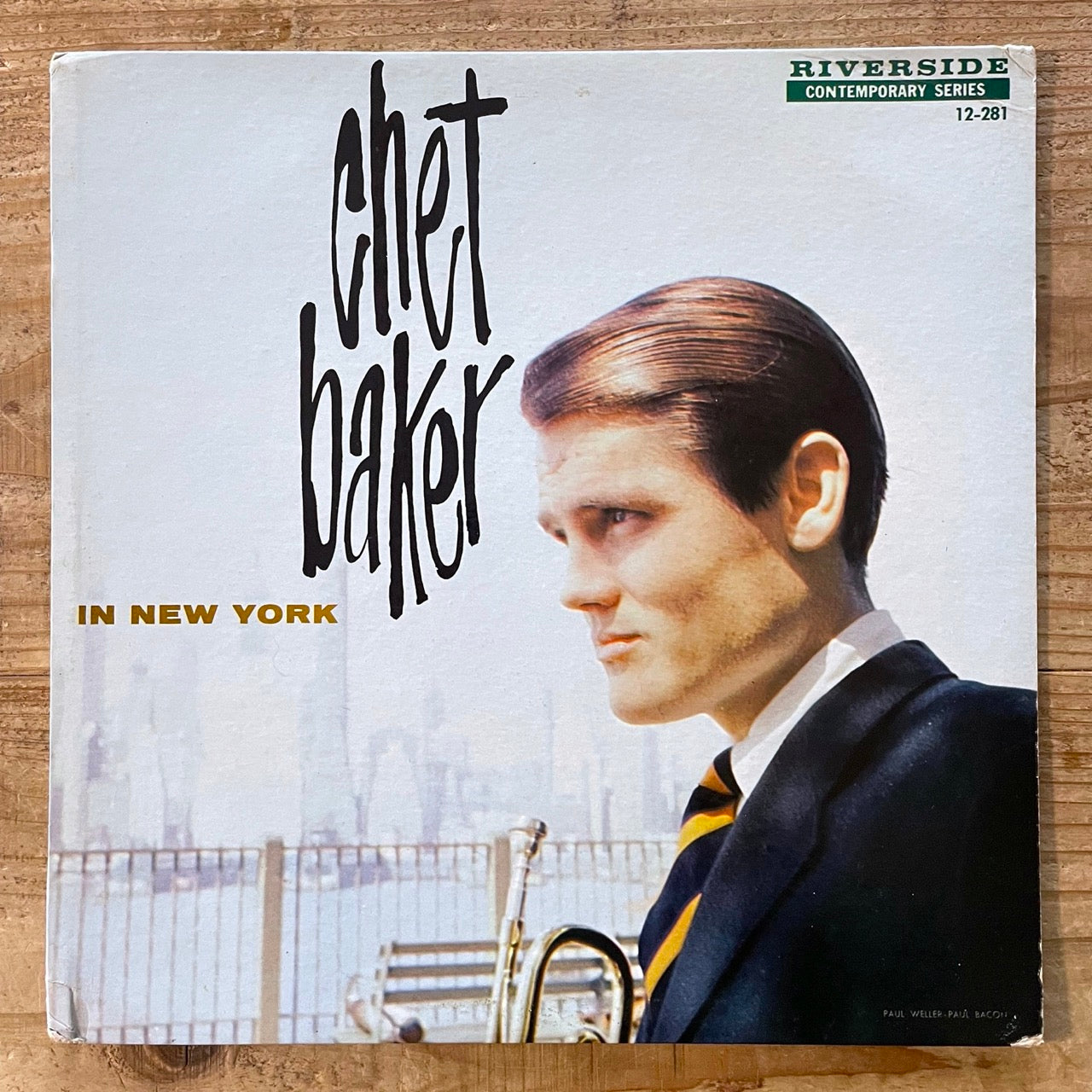 CHET BAKER / IN NEW YORK - US Riverside Original