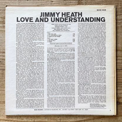 JIMMY HEATH / LOVE AND UNDERSTANDING - US Muse Original