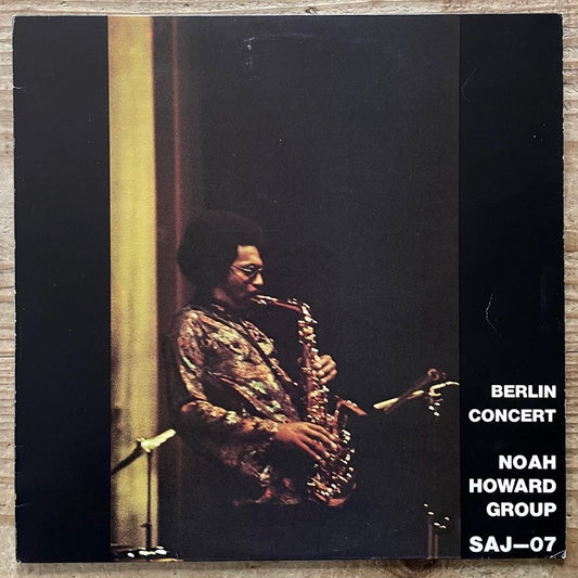 NOAH HOWARD GROUP / BERLIN CONCERT - German FMP Original