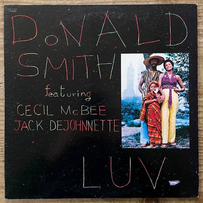DONALD SMITH feat. CECIL McBEE, JACK DeJOHNNETTE / LUV - Japan Whynot Original