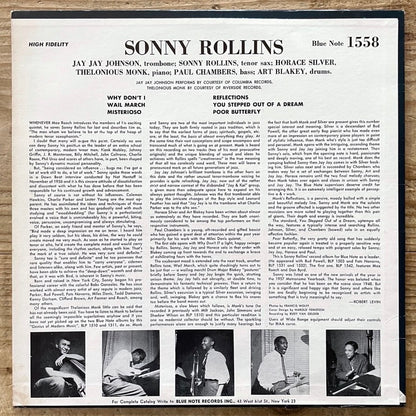 SONNY ROLLINS / VOL.2 - US Blue Note NY/Liberty MONO RVG