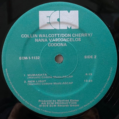 COLIN WALCOTT, DON CHERRY, NANA VANCONCELOS / CODONA - US ECM