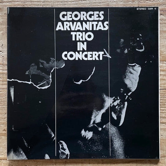 GEORGES ARVANITAS TRIO IN CONCERT - French Futura Gatefold Original