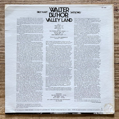 WALTER BISHOP JR. / VALLEY LAND - US Muse Original