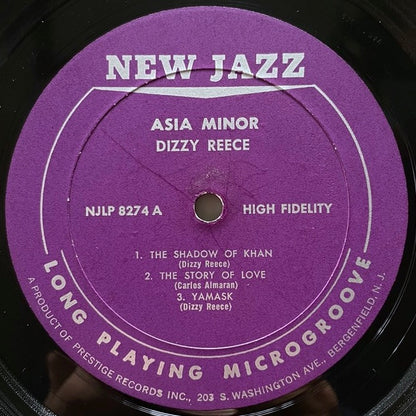 DIZZY REECE / ASIA MINOR - US New Jazz no DG