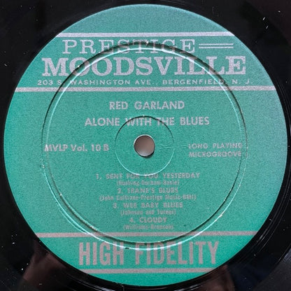 RED GARLAND / ALONE WITH THE BLUES - US Moodsville Original