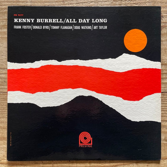 KENNY BURRELL / ALL DAY LONG - US Prestige NJ