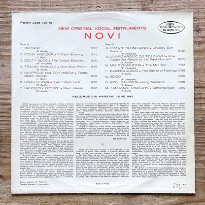 NOVI SINGERS / BOSSA NOVA - Polish Muza Original