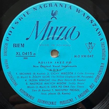 NOVI SINGERS / BOSSA NOVA - Polish Muza Original