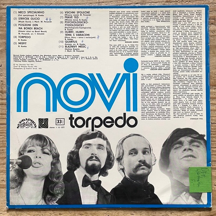 NOVI SINGERS / TORPEDO - Czech Supraphon