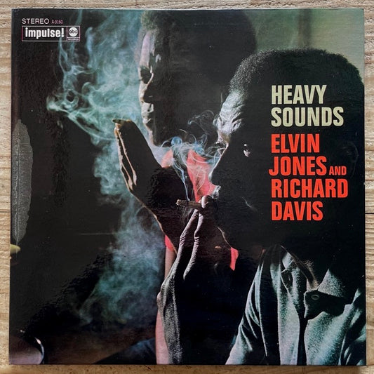 ELVIN JONES AND RICHARD DAVIS / HEAVY SOUNDS - US Impulse Original