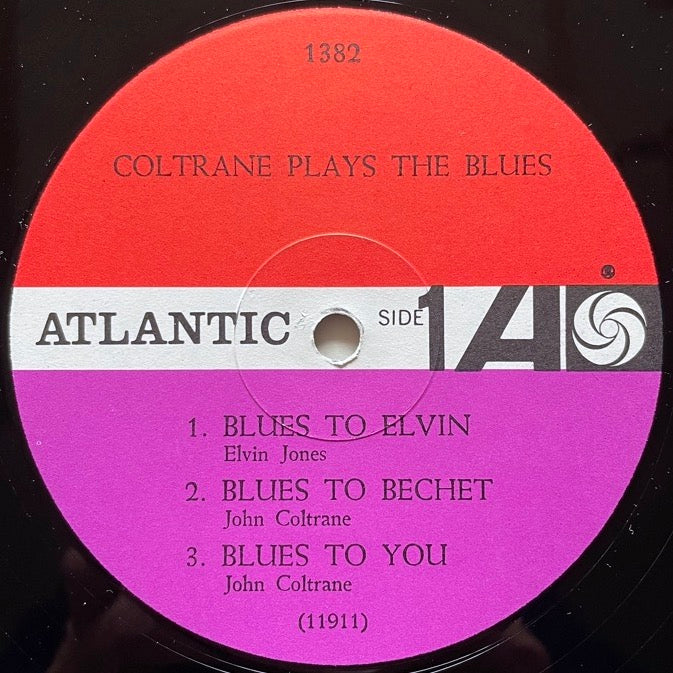 JOHN COLTRANE / PLAYS THE BLUES - US Atlantic Original